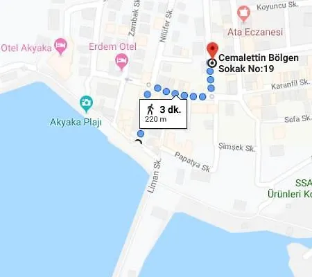 Lacivert Akyaka (Mugla)